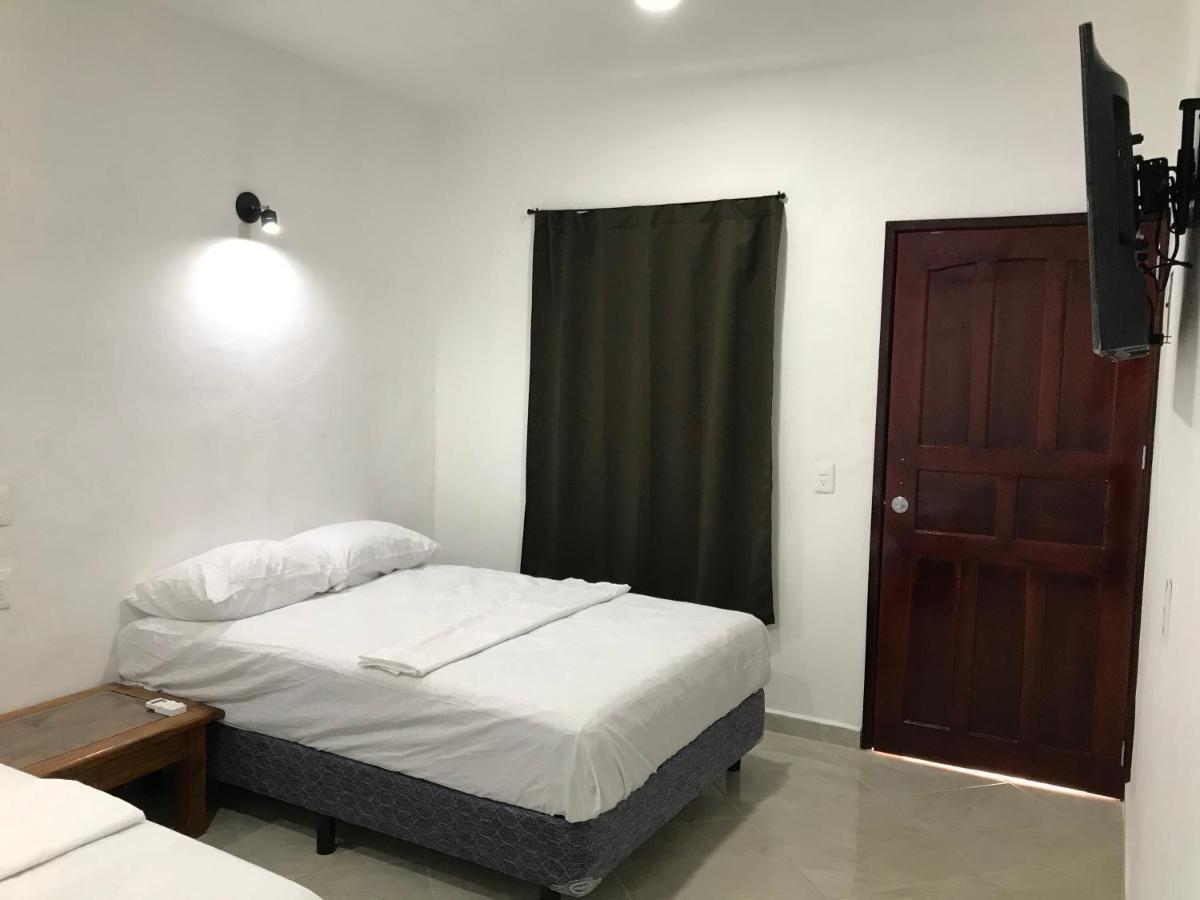 M&E Aparthotel Bacalar Bagian luar foto